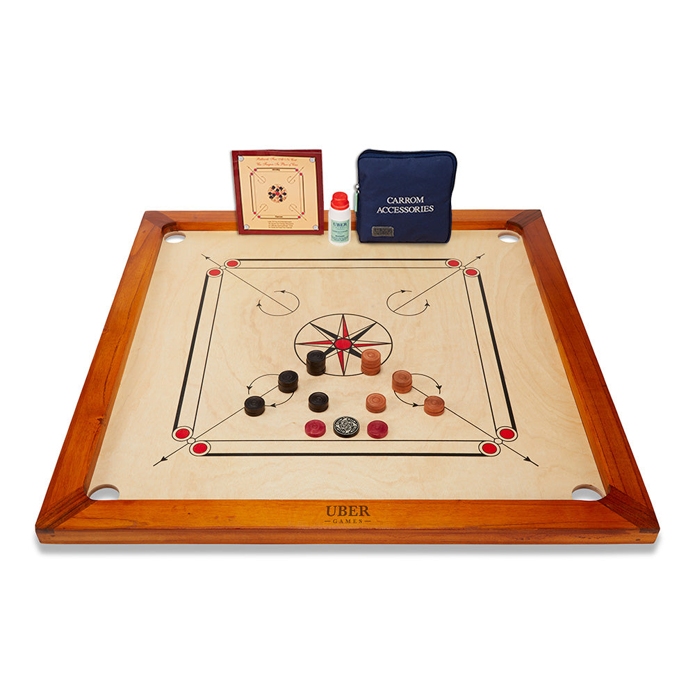 Premium Carrom Board Package