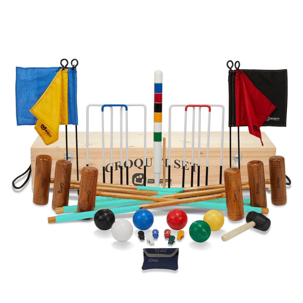 Pro Croquet Set - 6 Player