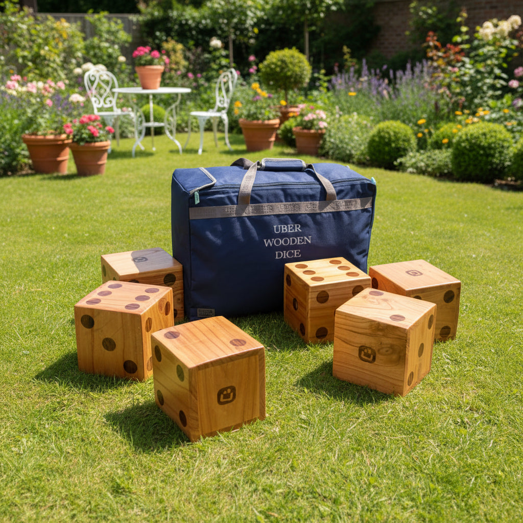 Uber Wooden Dice