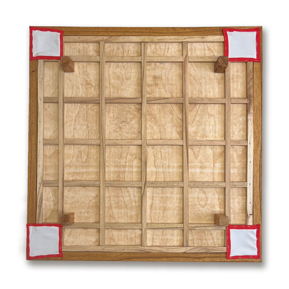 Carrom Board Feet Set– set of 4 Hardwood Board feet