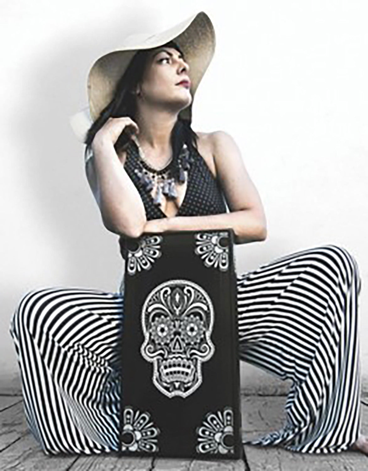 Manopoulos Dia de Los Muertos Art Premium Backgammon Set