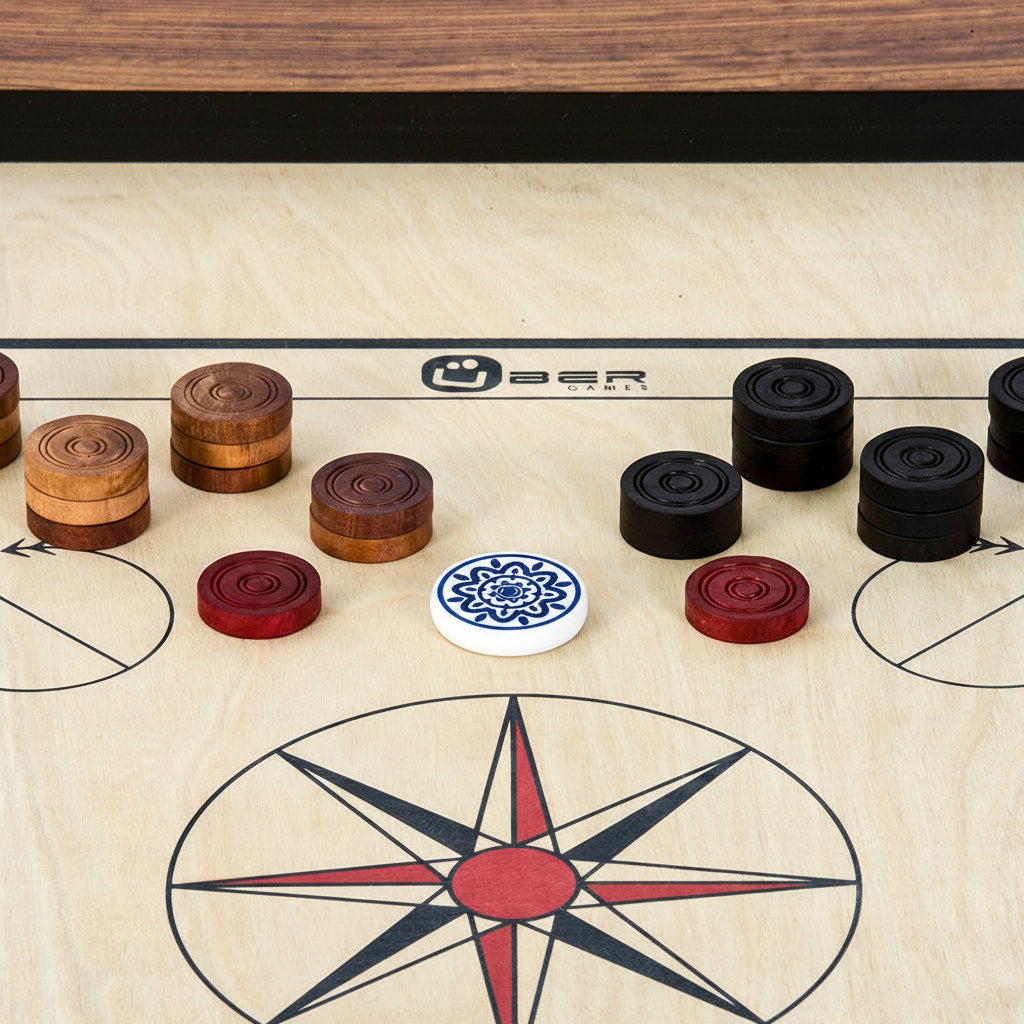 Uber Games Carrom Coins & Striker