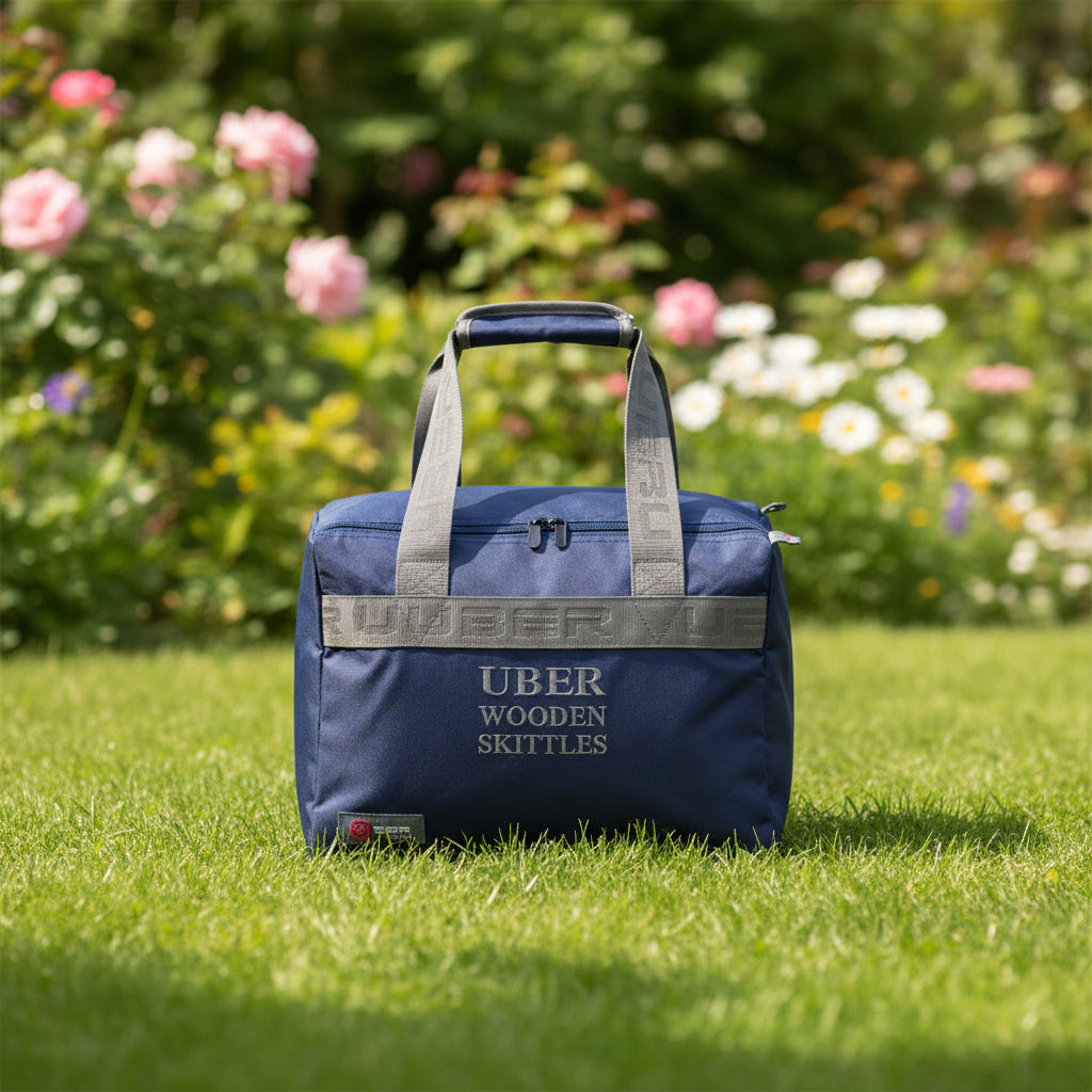 Uber Wooden Skittles Bag